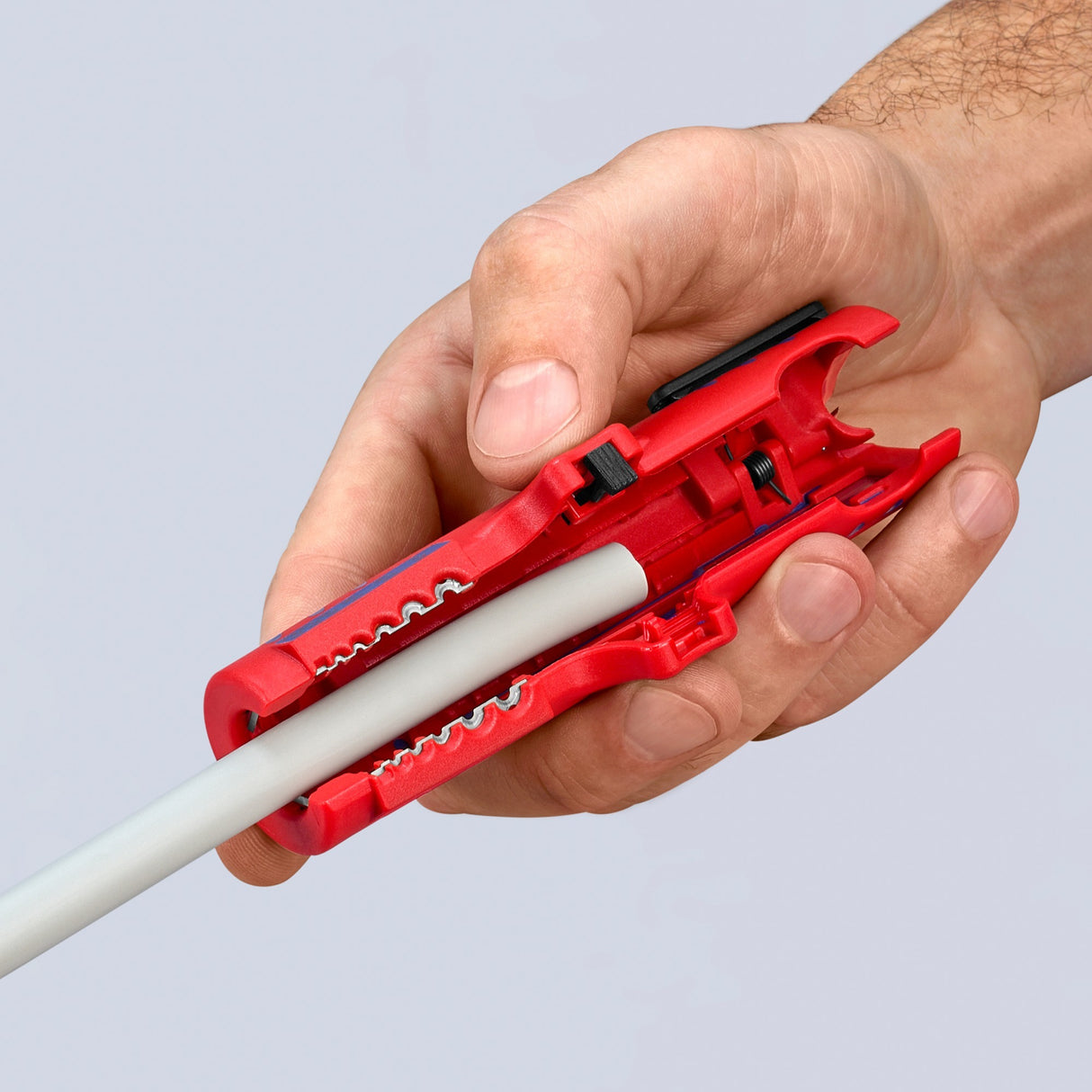 Knipex universal kabelstripper 1685125sb kabelafisoleringsværktøj (rød blå)