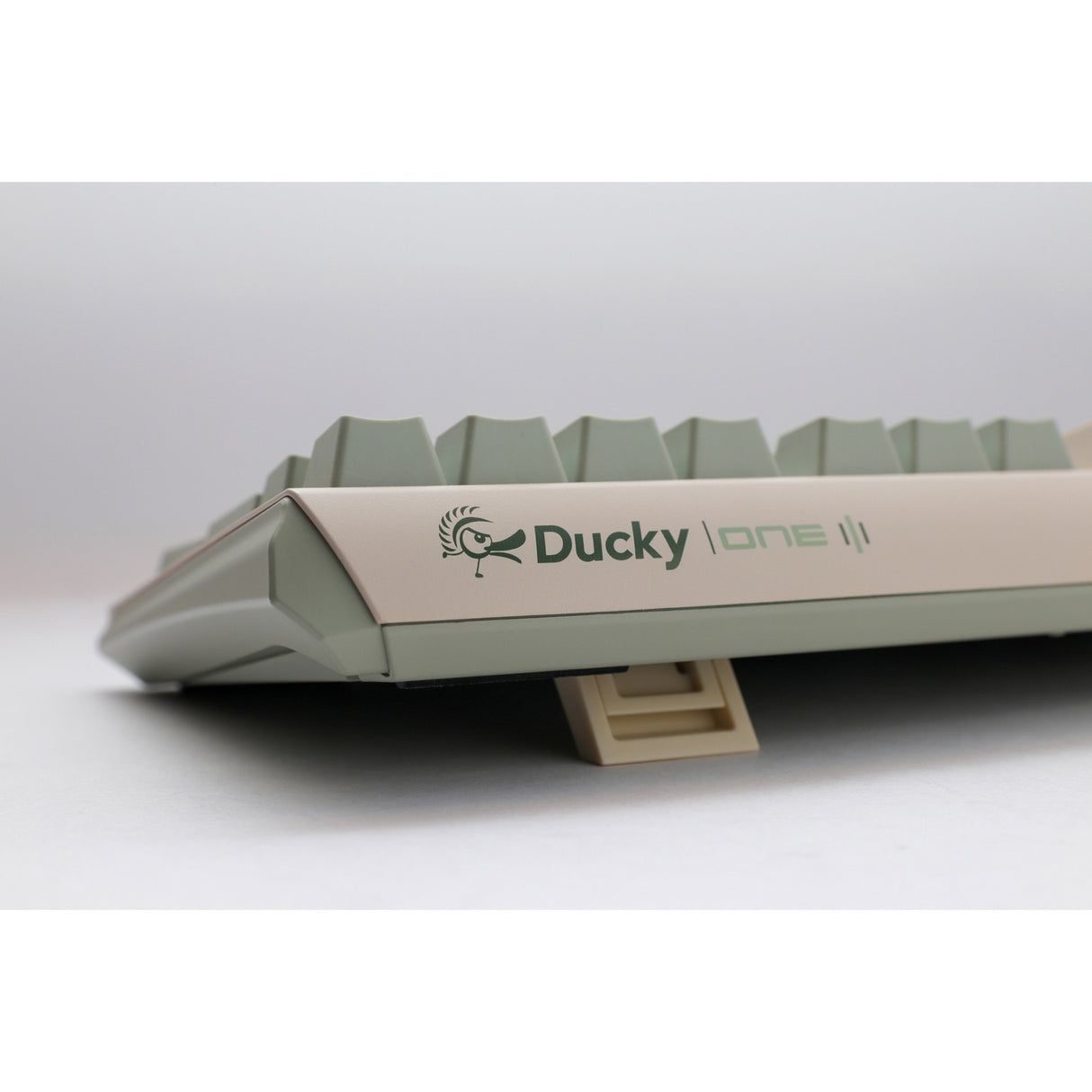 Ducky one 3 matcha tkl mekanisk tastatur (creme, us layout (qwerty), cherry mx blue, 80% (tkl), pbt double shot, hot swap)