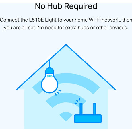 Tp-link tapo l510e LED-lampe (wifi, dæmpbar)