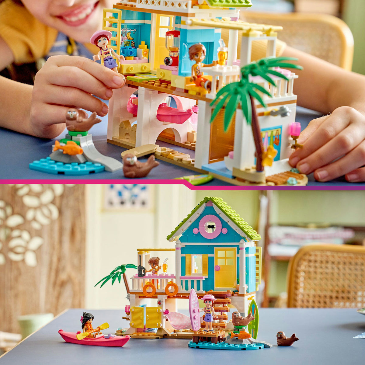 Lego friends 42699 strandhus med sæler