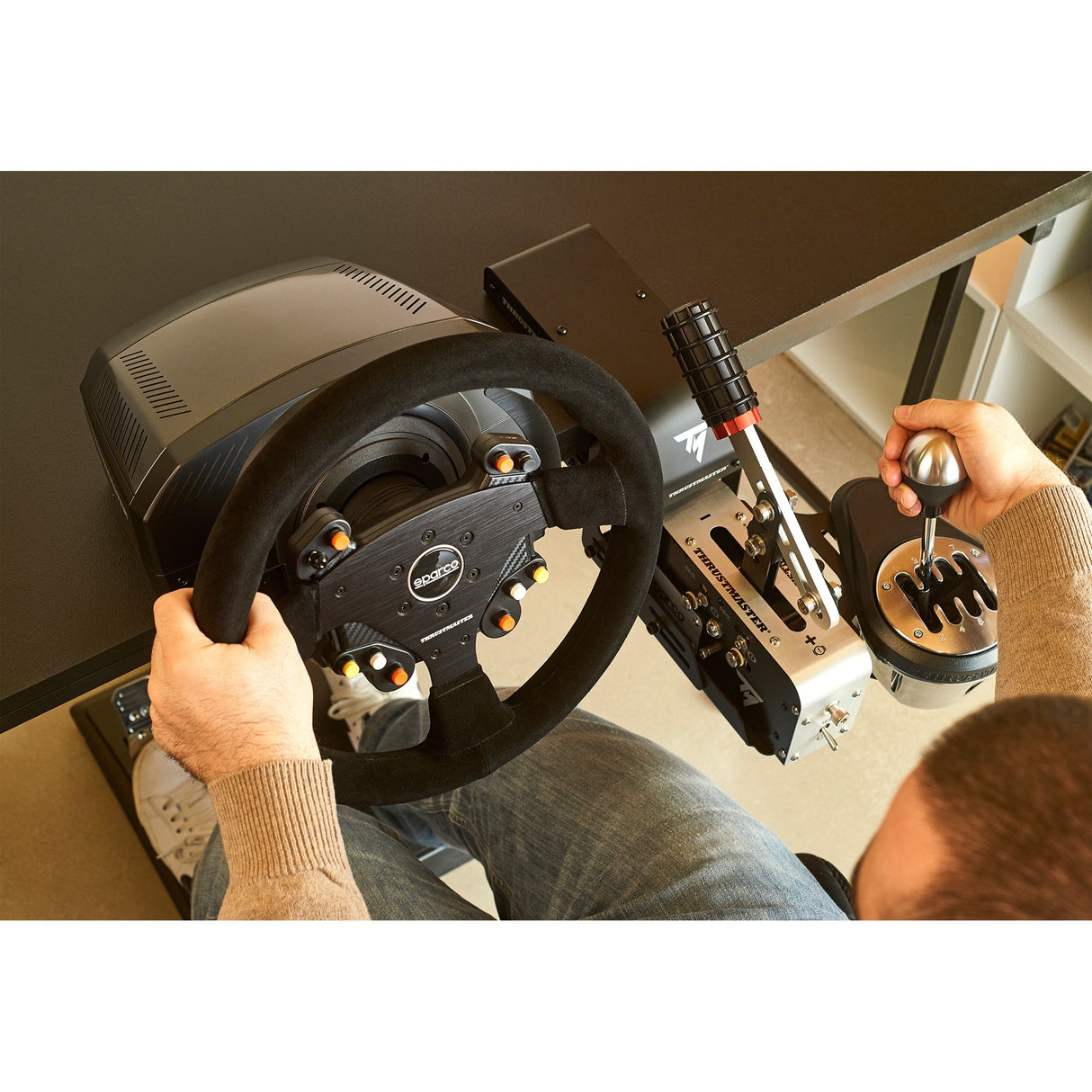 Thrustmaster TM Racing klemmeholder (sort, til TSS Håndbremse TH8A skifter)
