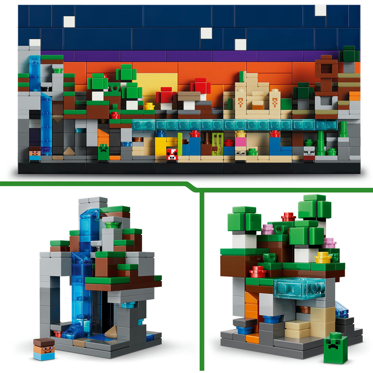 Lego minecraft 21589 mini biomer