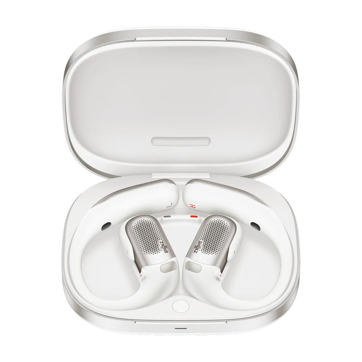 Shokz openfit pro åbne øre-hovedtelefoner (hvide)