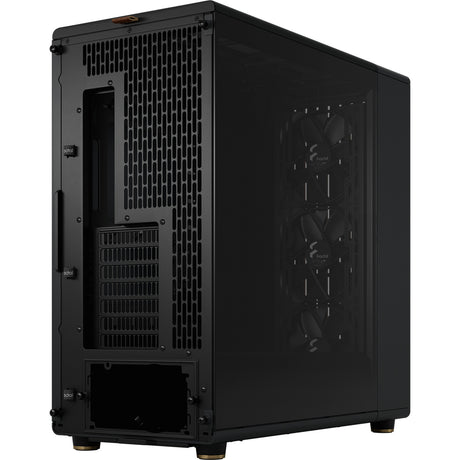 Fractal Design North XL RC Charcoal Black TG Dark Midi Tower Housing (sort træfarve | 2x USB-A | 1x USB-C | hærdet glas)