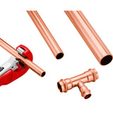 Knipex rørskærer tubix 90 31 02 bk rørskærer (rød, ø 6 - 35 mm)