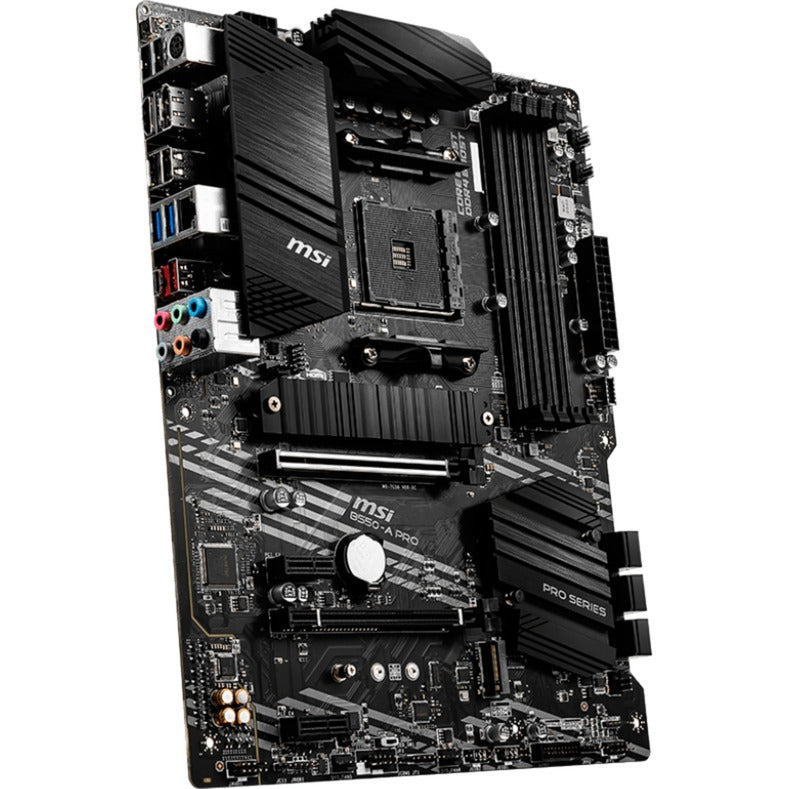 MSI B550-A Pro Socket AM4 bundkort (sort, RAID, GB-LAN, lyd, ATX)