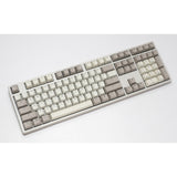 Ducky origin vintage, tastatur (grå, us layout, cherry mx blue, hot swap, pbt double-shot keycaps)