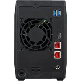 Asustor Nimbustor 2 AS5402T NAS (sort, LAN, USB, HDMI)
