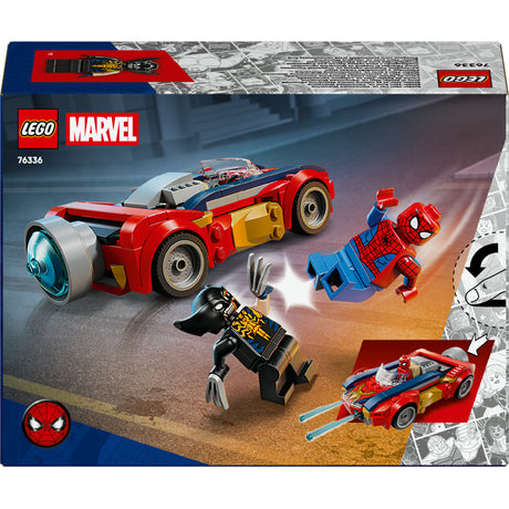 Lego superhelte 76336 marvel spider-man bil vs. gift jærv