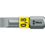 Wera kraftform kompakt 838 ra s imperial sæt 1 bit sæt (sort grøn, 14 stykker)