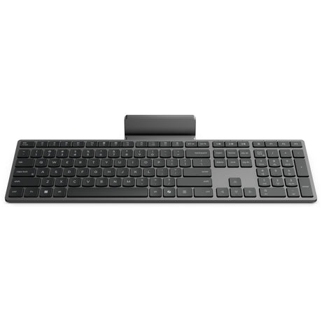 Lenovo 700 moderne trådløst tastatur med flere enheder - us euro103p desktop sæt (grå, 100 %, 2,4 GHz, Bluetooth)