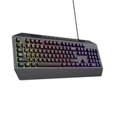 Trust GXT 836 EVOCX RGB gaming tastatur (sort, amerikansk layout (QWERTY), membran, 100 %, RGB)