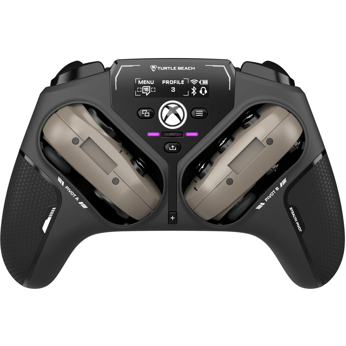 Turtle Beach Stealth Pivot trådløs smart controller (sort, 2,4 GHz Bluetooth USB, pc, Xbox, Android)