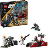 Lego star wars siege of mandalore kamppakke - gave til drenge fra 6 år - 75449