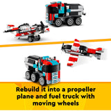 Lego creator 3-i-1 lastbil med helikopter - 31146