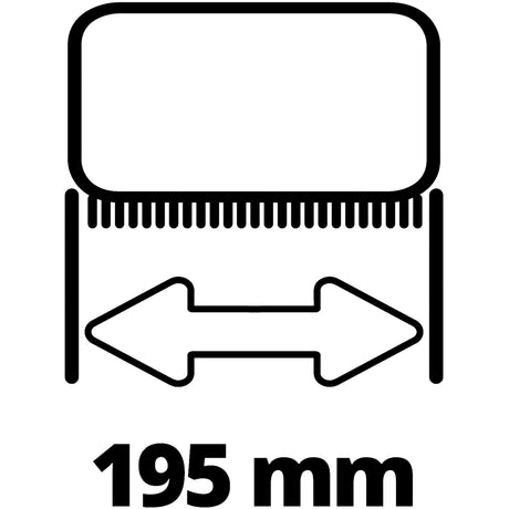 Einhell picobella blød børstesæt - 2-delt - ø115 mm