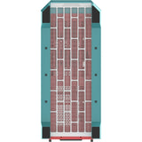Thermaltake view 600 tg mint jordbær stort tårnhus (myntebær | 2x USB-A | 1x USB-C | hærdet glas)