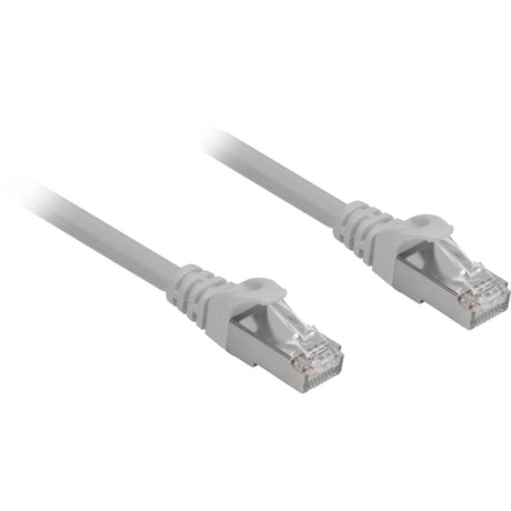 Sharkoon netværkskabel SFTP, RJ-45 med Cat.6a (grå, 0,5 meter, halogenfri)