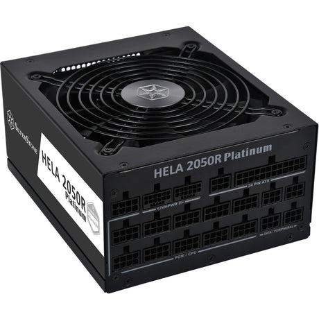 Silverstone hela 2050r platin, modulær 2050 watt strømforsyning (sort, 14x pcie)