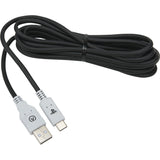 Powera USB-C kabel til Playstation 5 (sort og hvid, 3 meter)