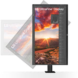 LG Ergo IPS-skærm med USB Type-C 31.5 4K UHD (sort, 2x HDMI, 1x Display Port)