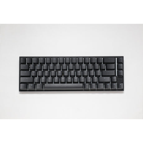 Ducky mecha pro sf rgb mekanisk tastatur (sort, us layout (qwerty), cherry mx speed silver, 65%, rgb lysdioder, pbt double-shot)