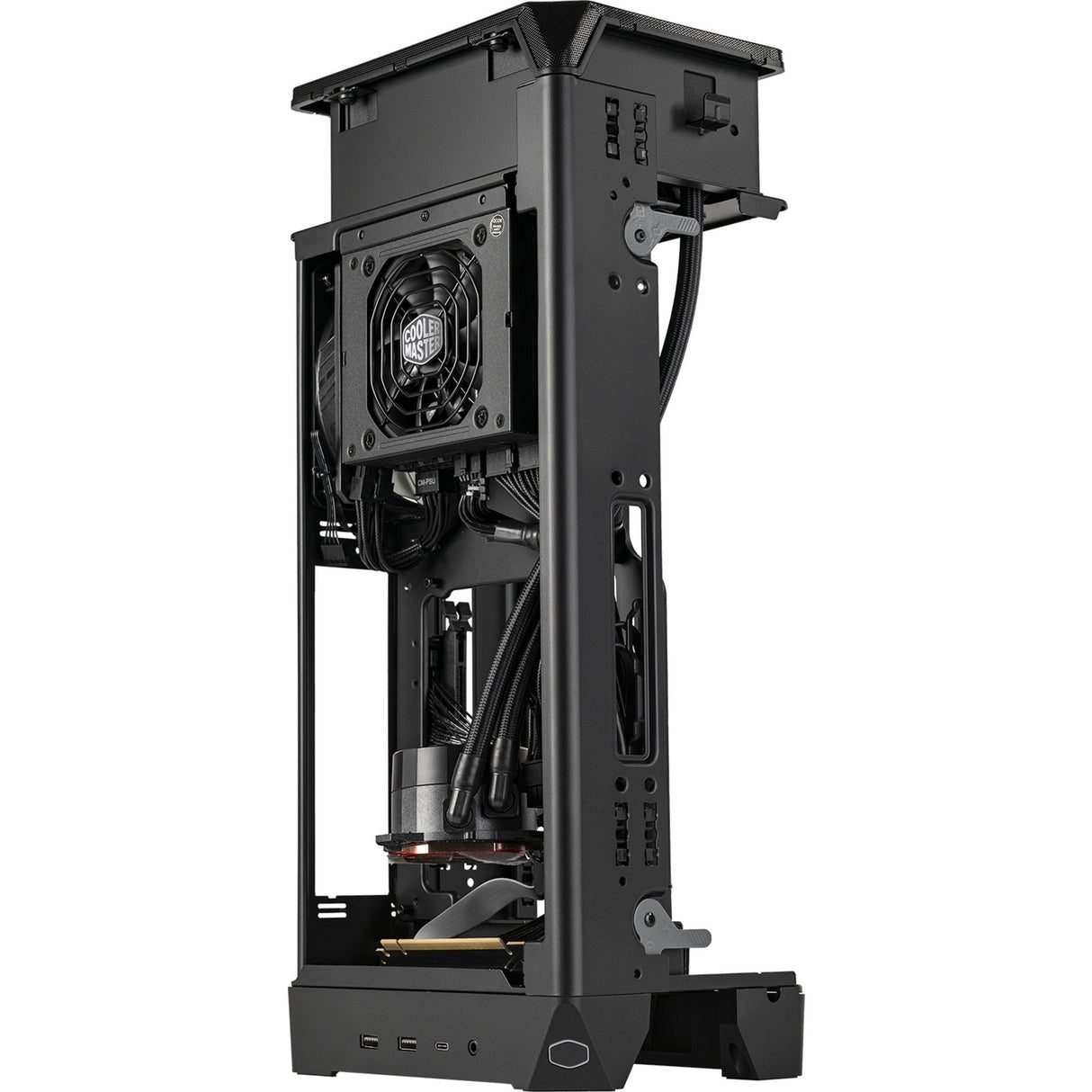 Cooler master ncore 100 max mini tårnhus (mørkegrå | 2x USB-A | 1x USB-C)