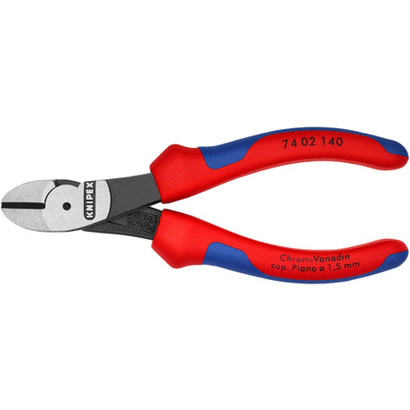 Knipex power side skæretænger 74 02 140 skæretang (rød)