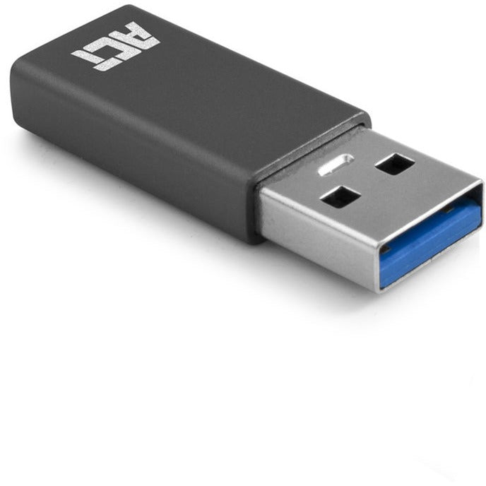 Akt-tilslutning USB-A til USB-C-adapter (mørkegrå)