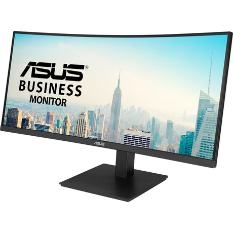 Asus va34vcpsr 34 buet ultrabred skærm (sort, 100 Hz, HDMI, skærmport, lyd, LAN, USB-C)