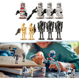Lego star wars clone trooper™ battle droid™ kamppakke - 75372