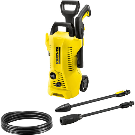 Kärcher k2 power control højtryksrenser - 110 bar - 360 l h - 20 m² h - app support - velegnet til bl.a. små biler - cykler - havemøbler - havestole