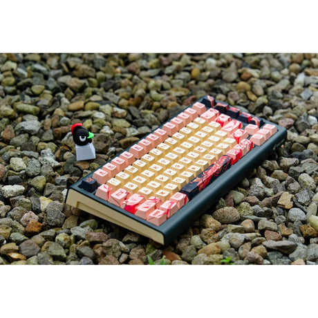 Ducky year of the snake 2025 limited edition rgb mekanisk gaming-tastatur (sort, us-layout (qwerty), cherry mx2a brown, 75%, rgb, pbt dye-sub keycaps, hot-swap)