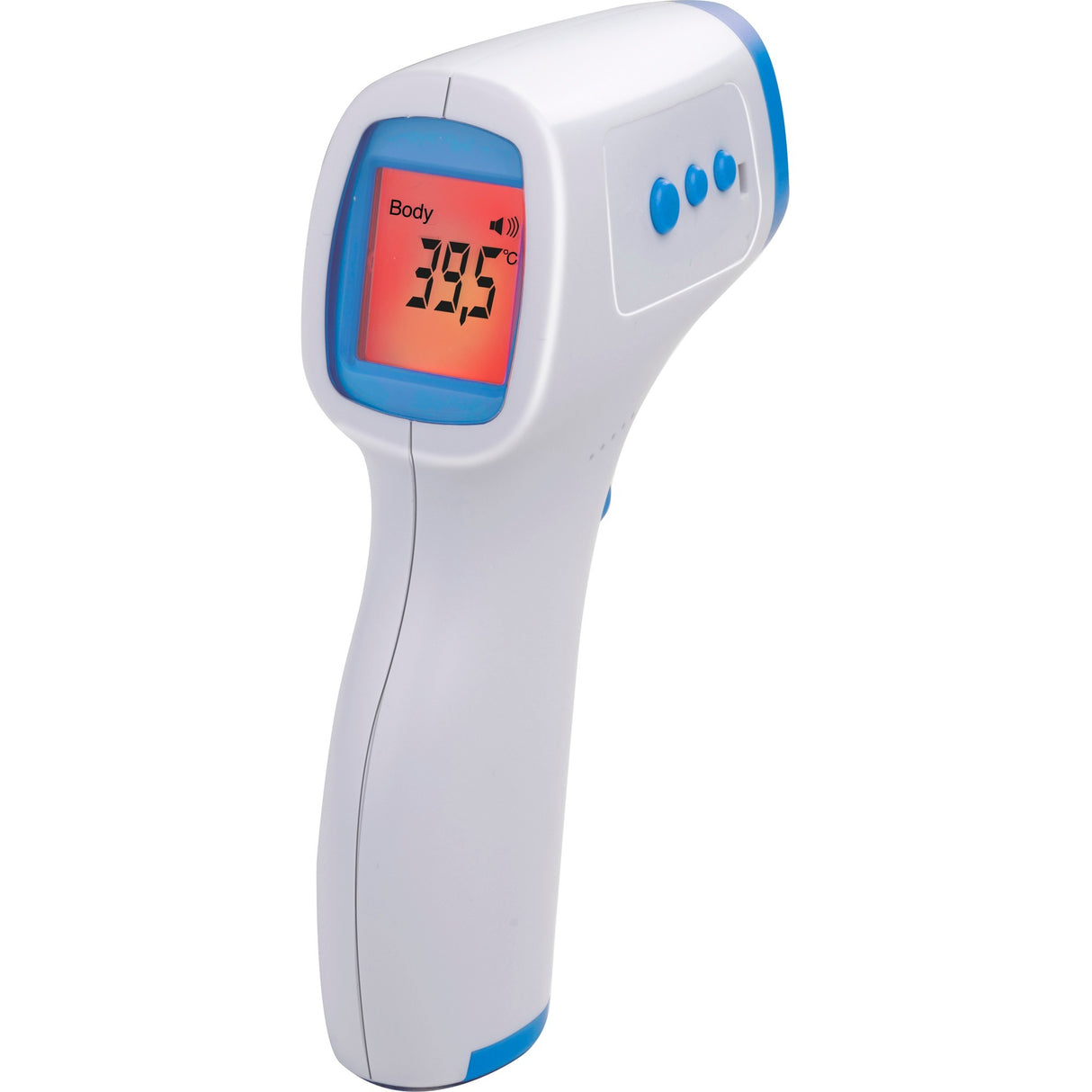 Grundig infrarødt klinisk termometer (hvid lyseblå)