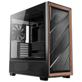 Antec Flux Midi Tower-hus (sort | 2x USB-A | 1x USB-C | hærdet glas)