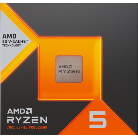 AMD Ryzen 5 7500x3D, 4,0 GHz (4,5 GHz Turbo Boost) socket AM5-processor (ulåst, i æske)