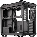 Asus tuf gaming gt502 plus midi tårnhus (sort | 2x USB-A | 1x USB-C | hærdet glas)