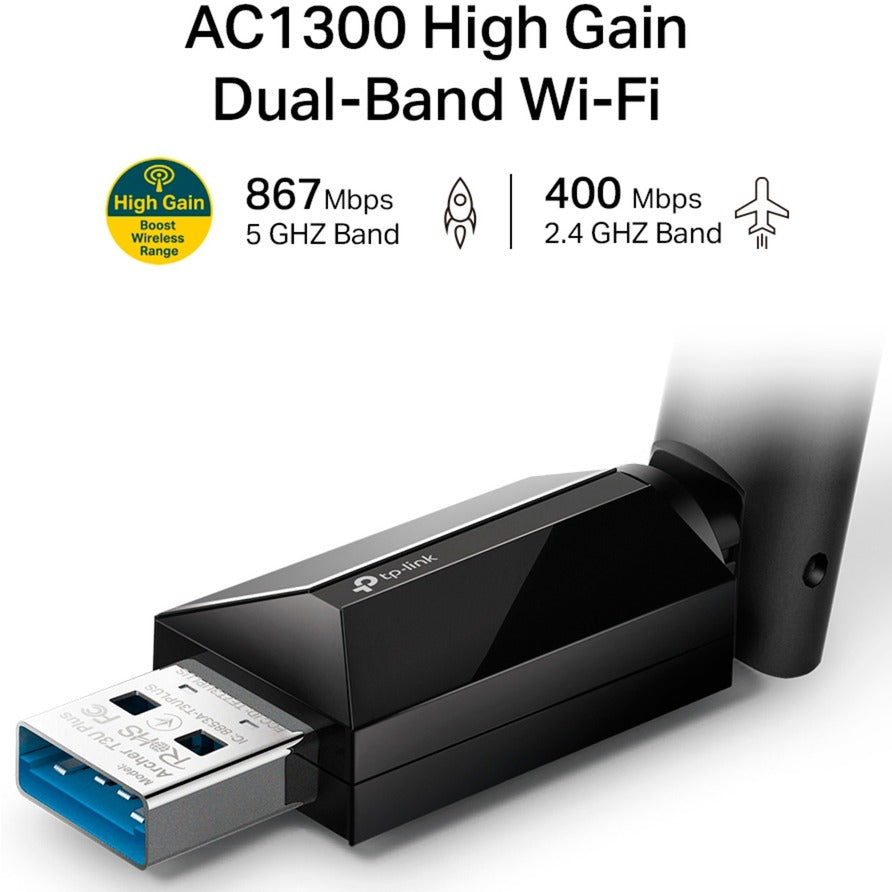 Tp-link archer t3u plus wlan adapter (sort)