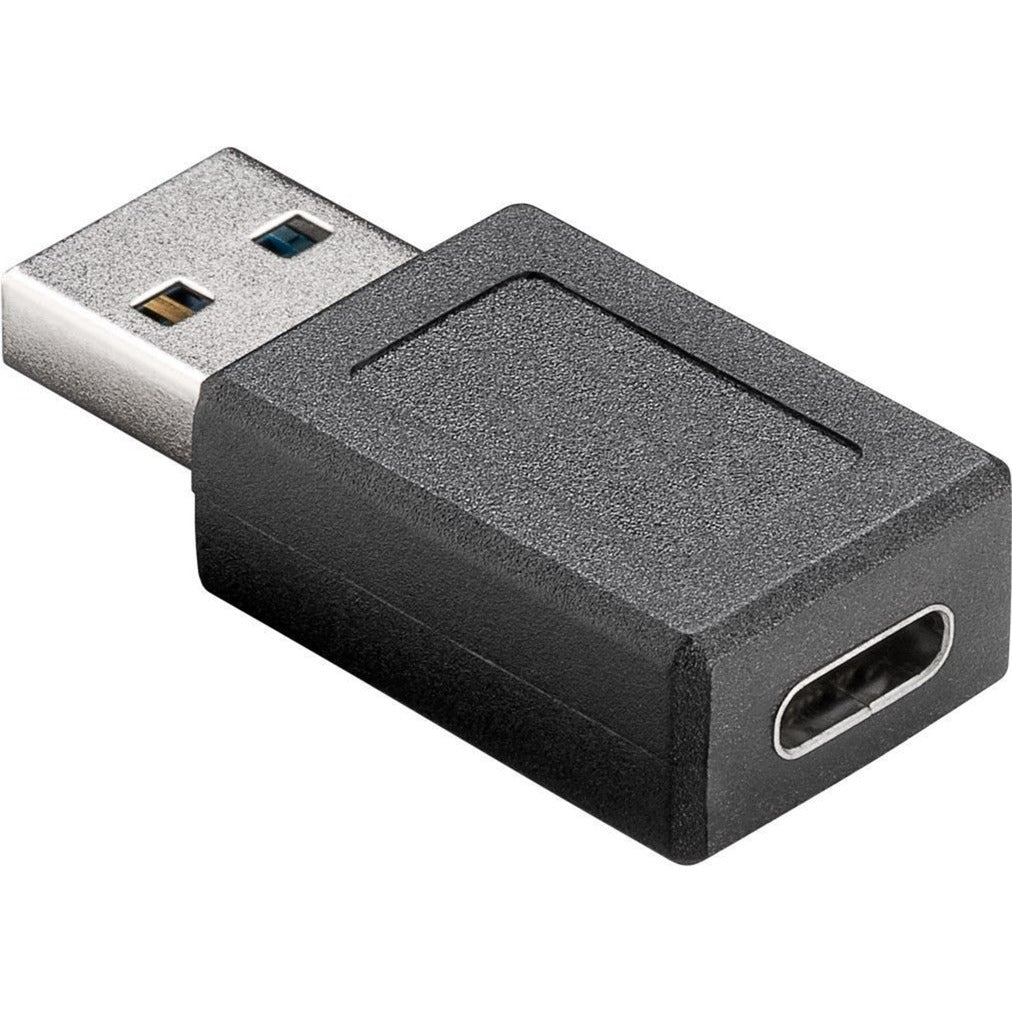 Goobay USB-A 3.0 superspeed > USB-C-adapter (sort)