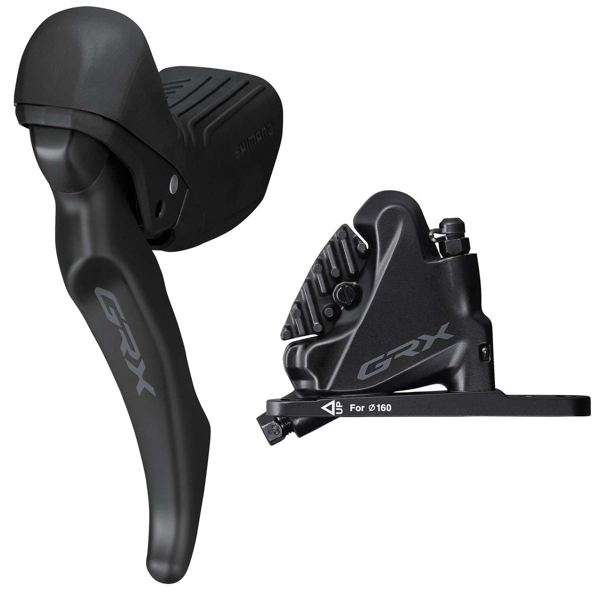 Shimano grx bl-rx610-l+br-rx400 skivebremse foran