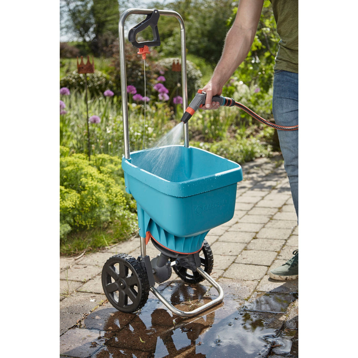 Gardena spreder xl spredeudstyr (turkis sort, 436-20)