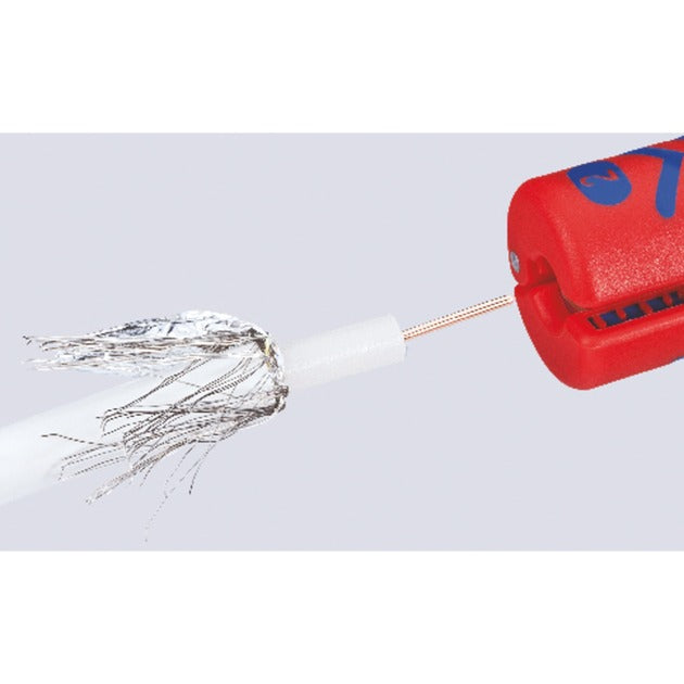 Knipex afisoleringstang koaksialkabel 1660100sb kabelafisolering afmonteringsværktøj