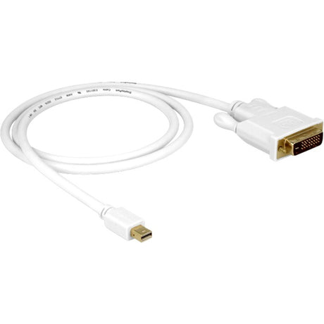 Delock mini displayport > dvi (24+1) adapter (hvid, 1 meter)
