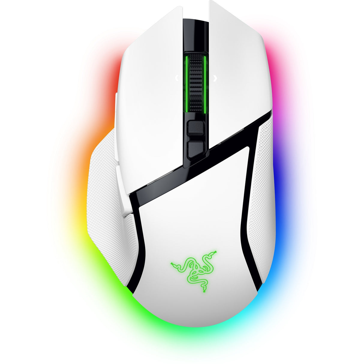 Razer basilisk v3 pro gaming mus (hvid, USB Bluetooth hyperspeed trådløs, 30.000 dpi, chroma RGB)