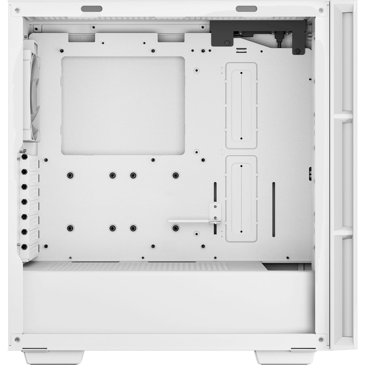 Deepcool CH560 MIDI Tower-hus (hvid | 1x USB-A | 1x USB-C | RGB | hærdet glas)