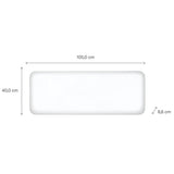 Møllestål wifi panelvarmer pa1300wifi4, 1300 watt konvektor (hvid, wifi 2,4 ghz (wifi 6), bluetooth 5.2, zigbee 3.0 + app)