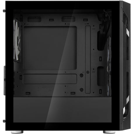 Silverstone sst-fah1mb-pro midi tårnhus (sort | 3x USB-A | RGB | hærdet glas)