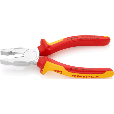 Knipex kombitang 01 06 190 kombitang (rød gul)