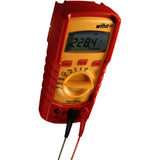 Wiha digitalt multimeter op til 600 V AC, Cat IV måleenhed (rød gul)