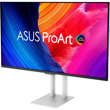 Asus Proart PA32UCDM 31.5 4K UHD-skærm (sølv, HDMI, USB-A, USB-C, 2x Thunderbolt 4, 240 Hz)
